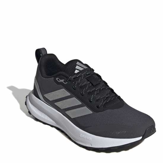 Дамски туристически сандали Adidas Runfalcon 5 Tr Running Shoes Womens Black/Silver Adidas Runfalcon 5 Tr Running Shoes Womens Black/Silver Дамски туристически сандали