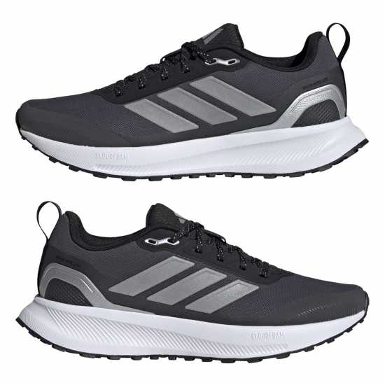 Дамски туристически сандали Adidas Runfalcon 5 Tr Running Shoes Womens Black/Silver Adidas Runfalcon 5 Tr Running Shoes Womens Black/Silver Дамски туристически сандали