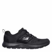 Skechers Mono Mesh Qtr Lace-Up W Mf Low-Top Trainers Womens  