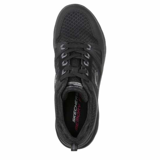 Skechers Mono Mesh Qtr Lace-Up W Mf Low-Top Trainers Womens  