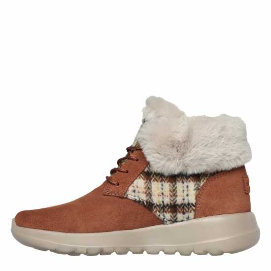 Skechers Маратонки Без Връзки Women's Go Joy Slip On Trainers Tan 