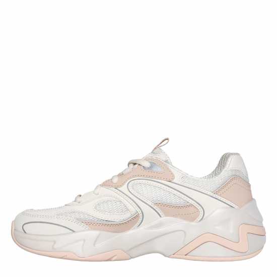 Skechers Маратонки Без Връзки Women's Dl Hyperburst Slip On Trainers Off White 