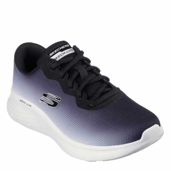 Skechers Маратонки Без Връзки Ombre Engineered Mesh Lace-Up W Ai Slip On Trainers Womens Black/White 