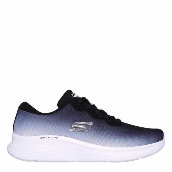 Skechers Маратонки Без Връзки Ombre Engineered Mesh Lace-Up W Ai Slip On Trainers Womens Black/White 