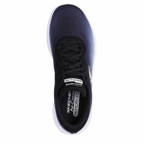 Skechers Маратонки Без Връзки Ombre Engineered Mesh Lace-Up W Ai Slip On Trainers Womens Black/White 