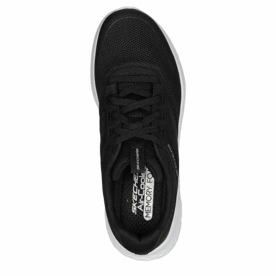 Skechers Маратонки Без Връзки Qtr Hotmelt Overlay Mesh Lace-Up W Slip On Trainers Womens  