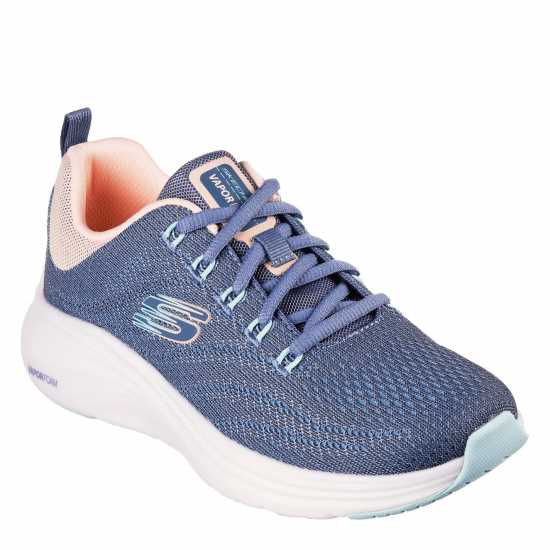 Skechers Маратонки Без Връзки Engineered Mesh Lace-Up W Air-Cool Slip On Trainers Womens Navy/Multi 