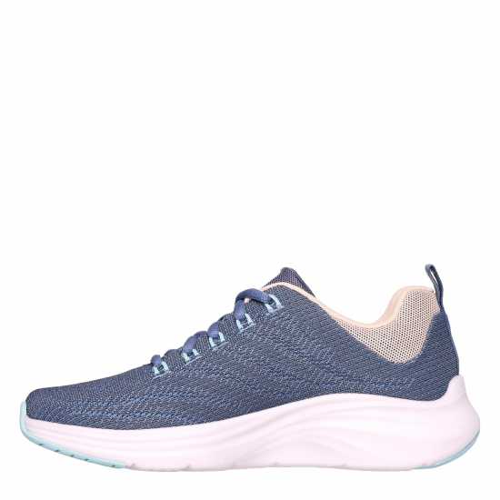 Skechers Маратонки Без Връзки Engineered Mesh Lace-Up W Air-Cool Slip On Trainers Womens Navy/Multi 
