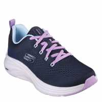 Skechers Engineered Mesh Lace-Up W Air-Cool Low-Top Trainers Womens  