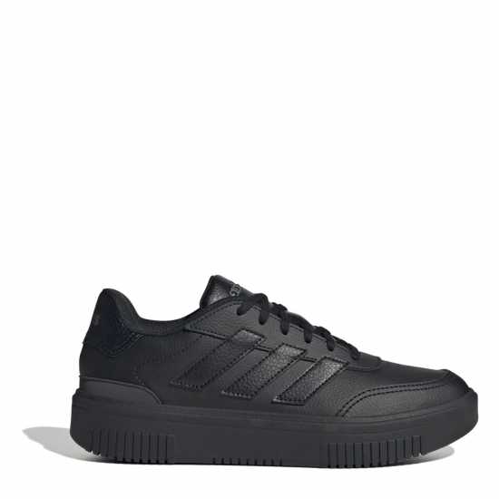 Adidas Courtblock Trainers Трикратно черно Дамски маратонки
