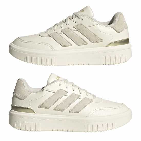 Дамски маратонки Adidas Courtblock Trainers Alumina Adidas Courtblock Trainers Alumina Дамски маратонки