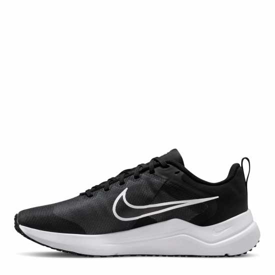 Nike Downshifter 12 Women's Road Running Shoes Black/White - Дамски маратонки