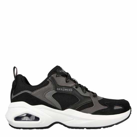 Skechers Mesh W Duraleather & Suede Overlay Low-Top Trainers Womens  