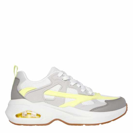 Skechers Women's Classic Low-Top Trainers White/Grey 