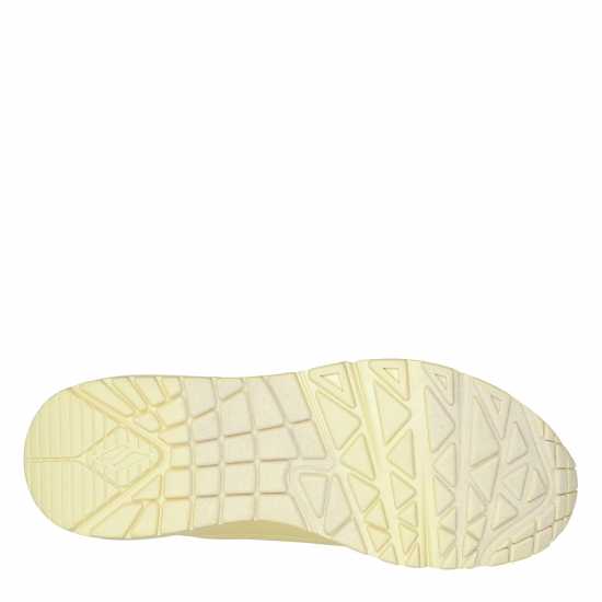 Skechers Women's Low Top Classic Trainers Yellow 