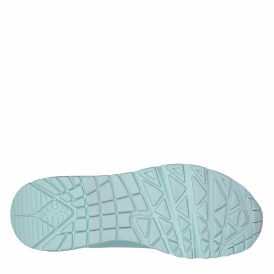 Skechers Women's Low Top Classic Trainers Mint 