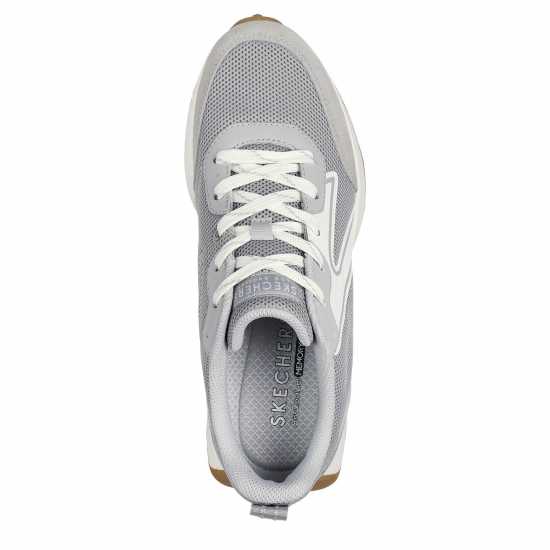Skechers Women's Gusto Classic Low-Top Trainers Grey 