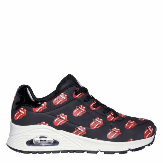 Skechers Rolling Stones Repeat Lick Lyric La Low-Top Trainers Womens  