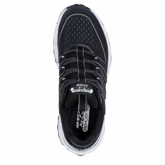 Skechers Маратонки Без Връзки Glide-Step At Slip On Trainers Womens Black/White 