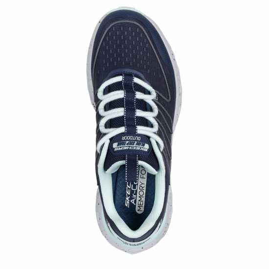 Skechers Маратонки Без Връзки Glide-Step At Slip On Trainers Womens Navy/Blue 