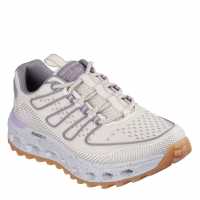 Skechers Маратонки Без Връзки Glide-Step At Slip On Trainers Womens Natural/Purple 