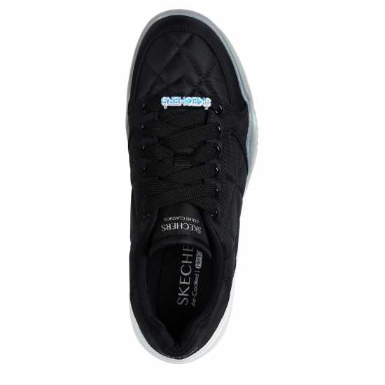 Skechers Women's Denali Skate Shoes Black/White 