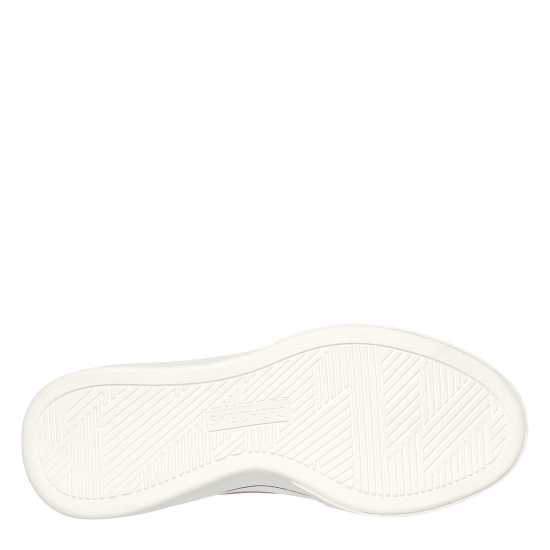 Skechers Women's Canvas Air Cooled Classic Low-Top Trainers Rose 