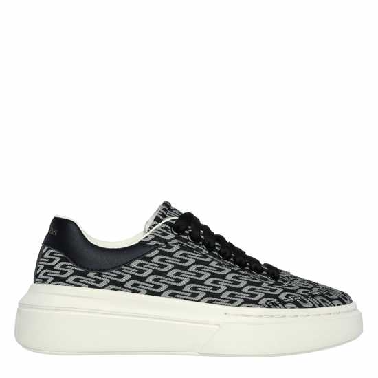 Skechers Women's Cordova Classic Low-Top Trainers Black/Natural Дамски маратонки