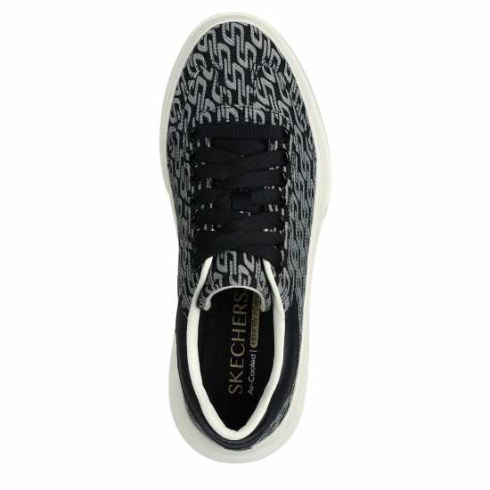 Skechers Women's Cordova Classic Low-Top Trainers Black/Natural Дамски маратонки
