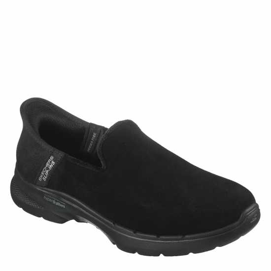 Skechers Маратонки Без Връзки Women's Gowalk6 Slip On Trainers Black/Black 