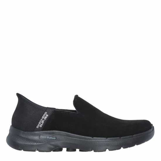 Skechers Маратонки Без Връзки Women's Gowalk6 Slip On Trainers Black/Black 
