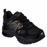 Skechers Women's Chunky Trainers Black/Black 
