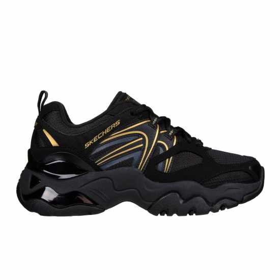 Skechers Women's Chunky Trainers Black/Black 