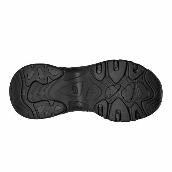 Skechers Women's Chunky Trainers Black/Black 