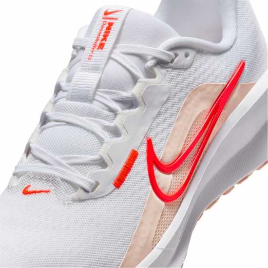 Nike Downshifter 13 Women's Road Running Shoes Wht/Crims-Crl 