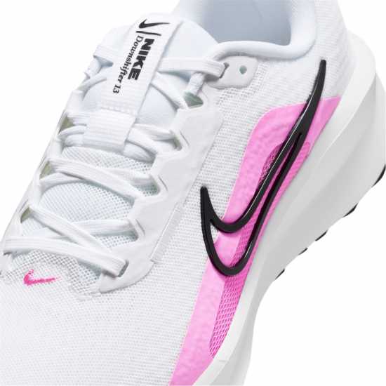 Nike Downshifter 13 Women's Road Running Shoes White/Pink Nike Downshifter 13 Women's Road Running Shoes White/Pink
