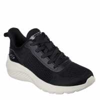 Skechers Bobs Squad Waves Casual Low-Top Trainers  