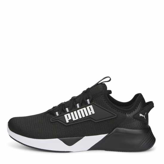 Puma Мъжки Маратонки За Бягане Retaliate 2 Womens Running Trainers Черно/Бяло 