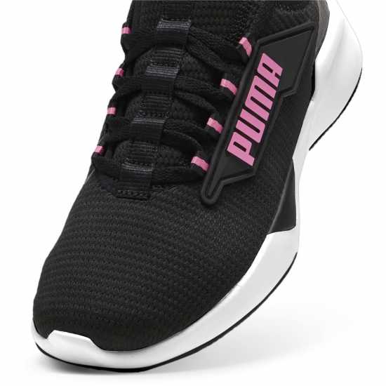 Puma Мъжки Маратонки За Бягане Retaliate 2 Womens Running Trainers Black/Pink Дамски маратонки