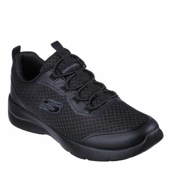 Skechers Мъжки Маратонки Dynamight 2.0 Social Orbit Womens Trainers Трикратно черно 