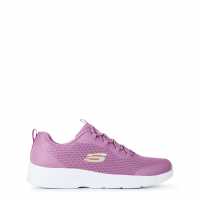 Skechers Мъжки Маратонки Dynamight 2.0 Social Orbit Womens Trainers Розово/Бяло 