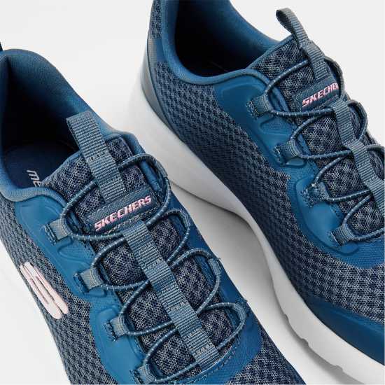 Skechers Мъжки Маратонки Dynamight 2.0 Social Orbit Womens Trainers Сланина 