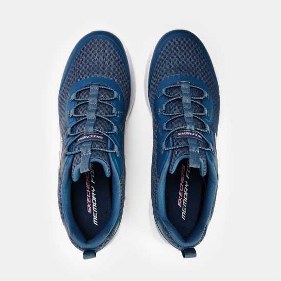 Skechers Мъжки Маратонки Dynamight 2.0 Social Orbit Womens Trainers Сланина 