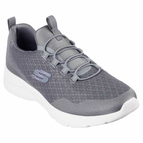Skechers Мъжки Маратонки Dynamight 2.0 Social Orbit Womens Trainers Сиво/Лаванда 