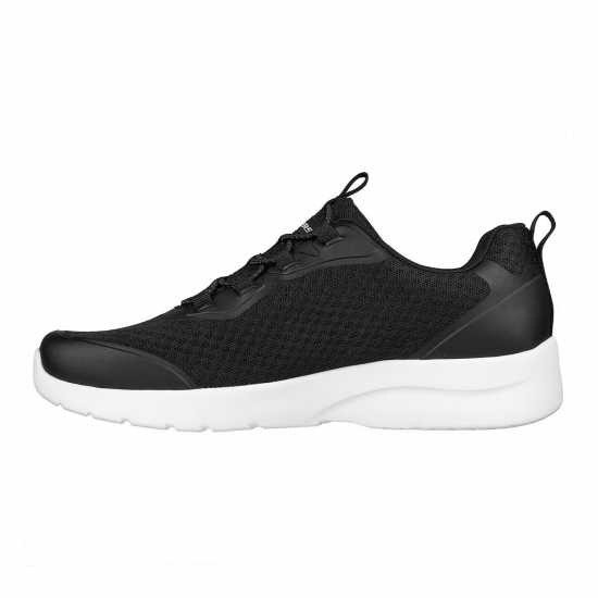 Skechers Dynamight 2.0 Social Orbit Womens Trainers Черно/Бяло Skechers Мъжки Маратонки Dynamight 2.0 Social Orbit Womens Trainers Черно/Бяло
