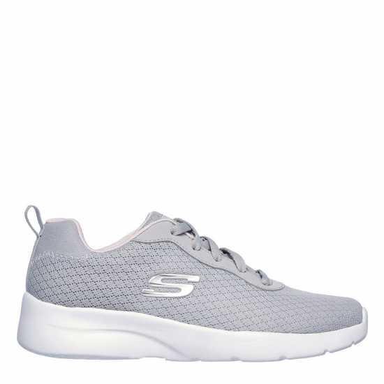 Skechers Мъжки Маратонки Dynamight 2.0 Social Orbit Womens Trainers Сиво/Розово 