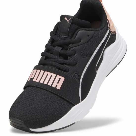 Puma Wired Run Pure Black/Pink Дамски маратонки