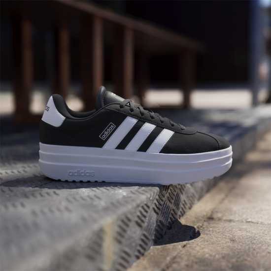 Adidas Vl Court Bold Women's Trainers Черно/Бяло Дамски маратонки