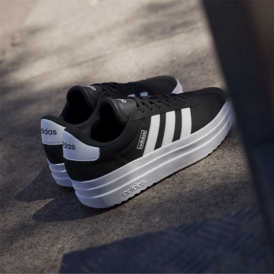 Adidas Vl Court Bold Women's Trainers Черно/Бяло Дамски маратонки