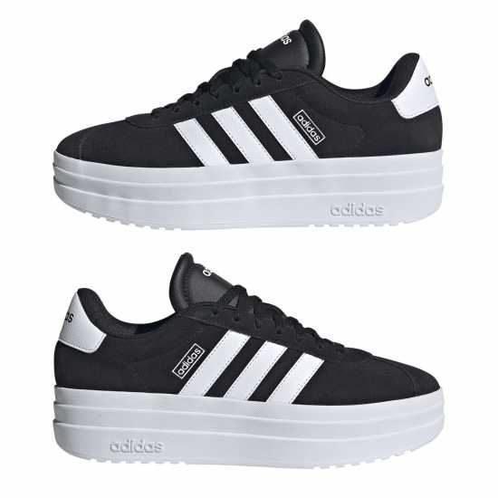 Adidas Vl Court Bold Women's Trainers Черно/Бяло Дамски маратонки